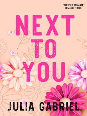 cover image of Next to You